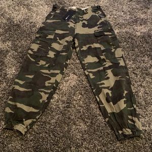 Brand New oversized Camo pants